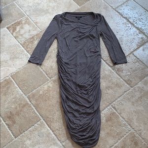 Asymmetrical neckline maternity size small dress